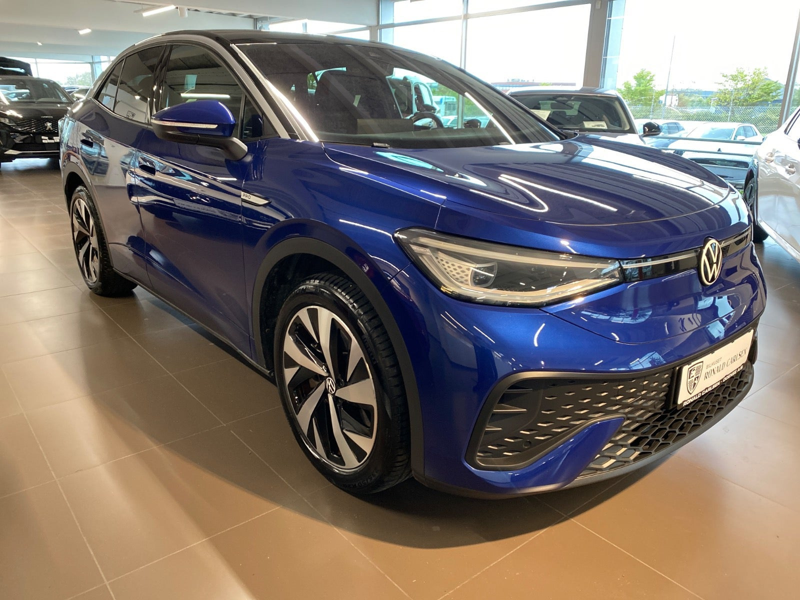 Blå VW ID.4 fra 2024