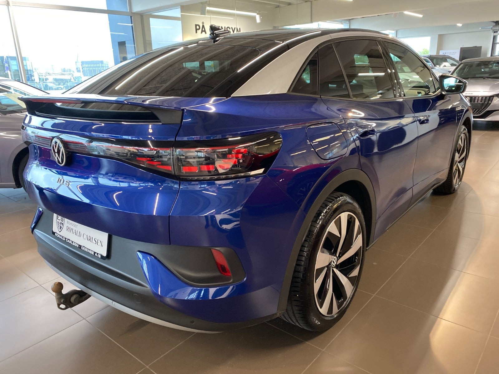Blå VW ID.4 fra 2024