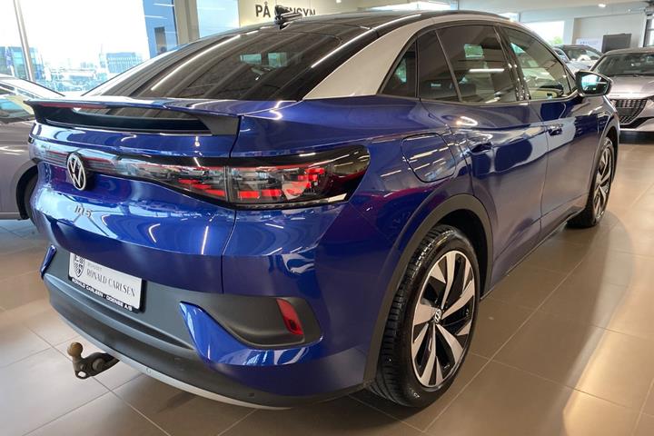 Blå VW ID.4 fra 2024