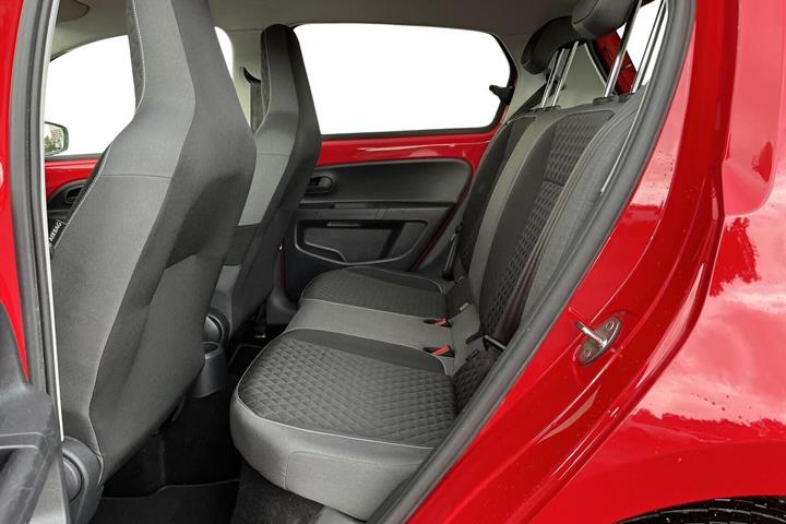 Rød Skoda Citigo fra 2019