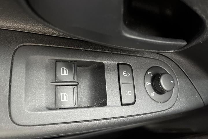 Rød Skoda Citigo fra 2019