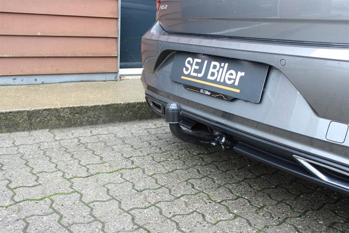 Grå VW Polo fra 2019