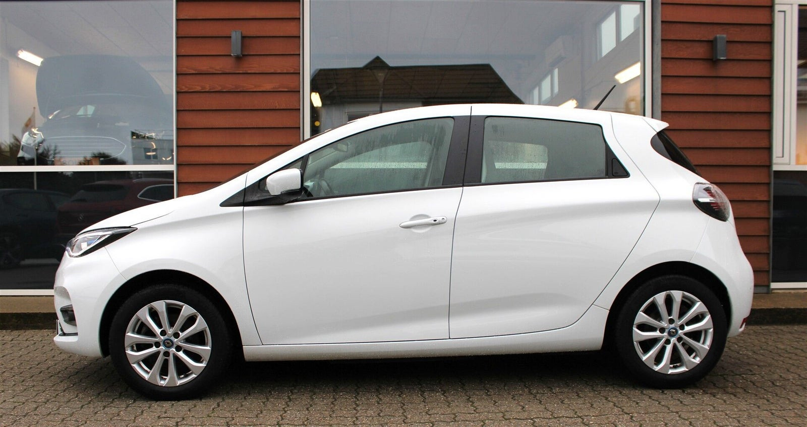 Hvid Renault Zoe fra 2019