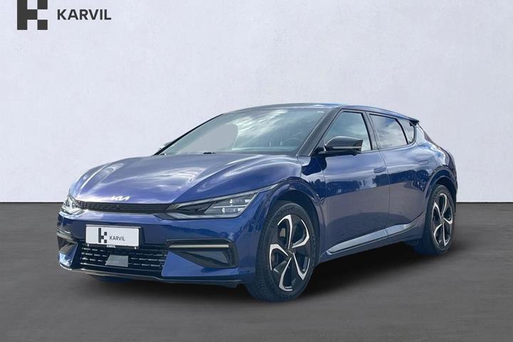 Blå Kia EV6 fra 2023