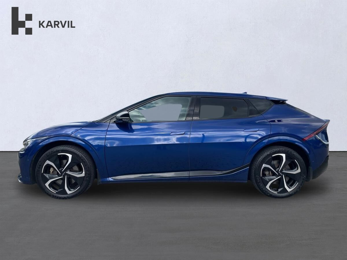 Blå Kia EV6 fra 2023