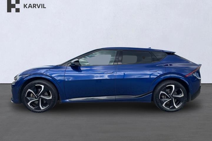 Blå Kia EV6 fra 2023