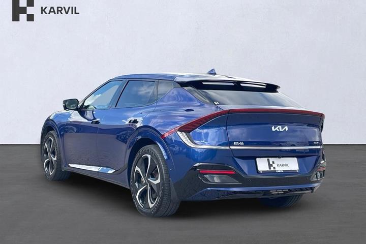 Blå Kia EV6 fra 2023