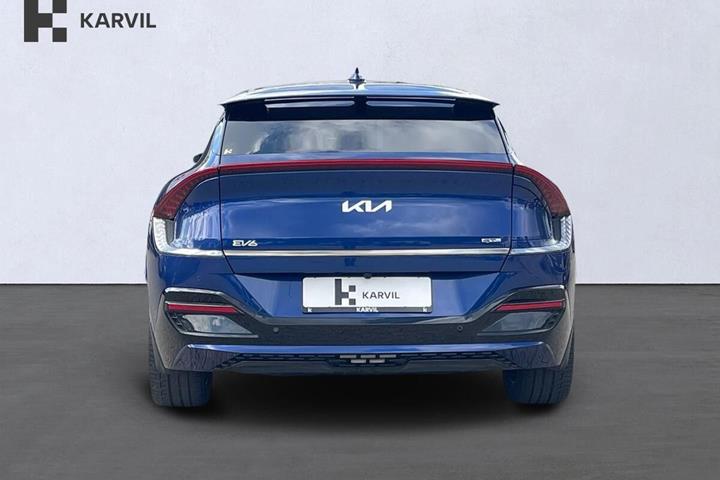 Blå Kia EV6 fra 2023