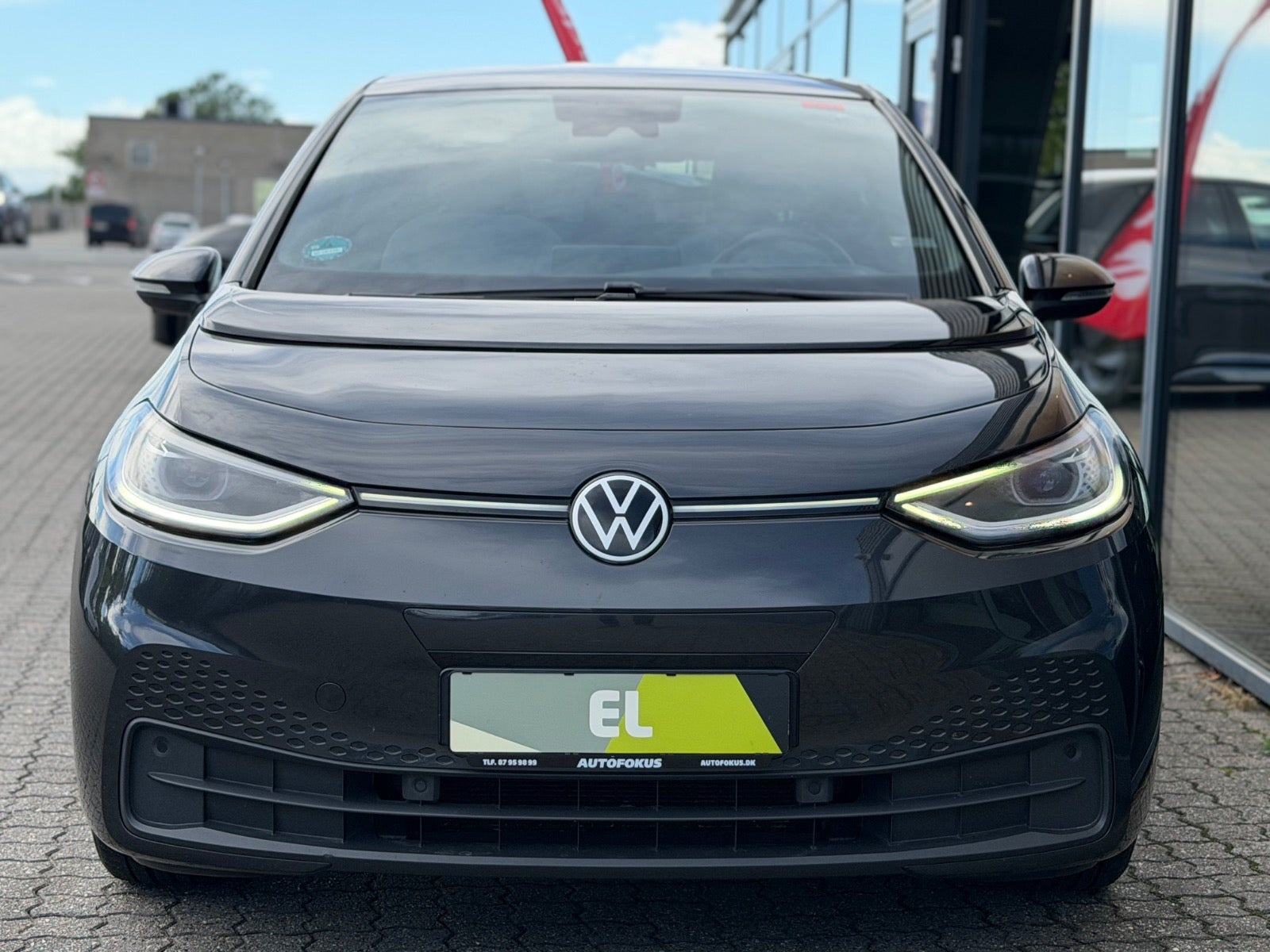 Grå VW ID.3 fra 2021