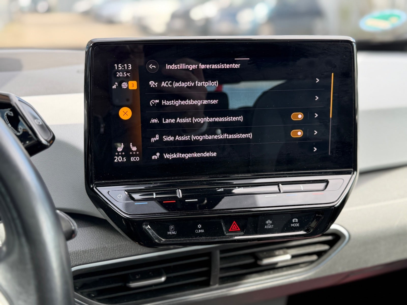 Grå VW ID.3 fra 2021