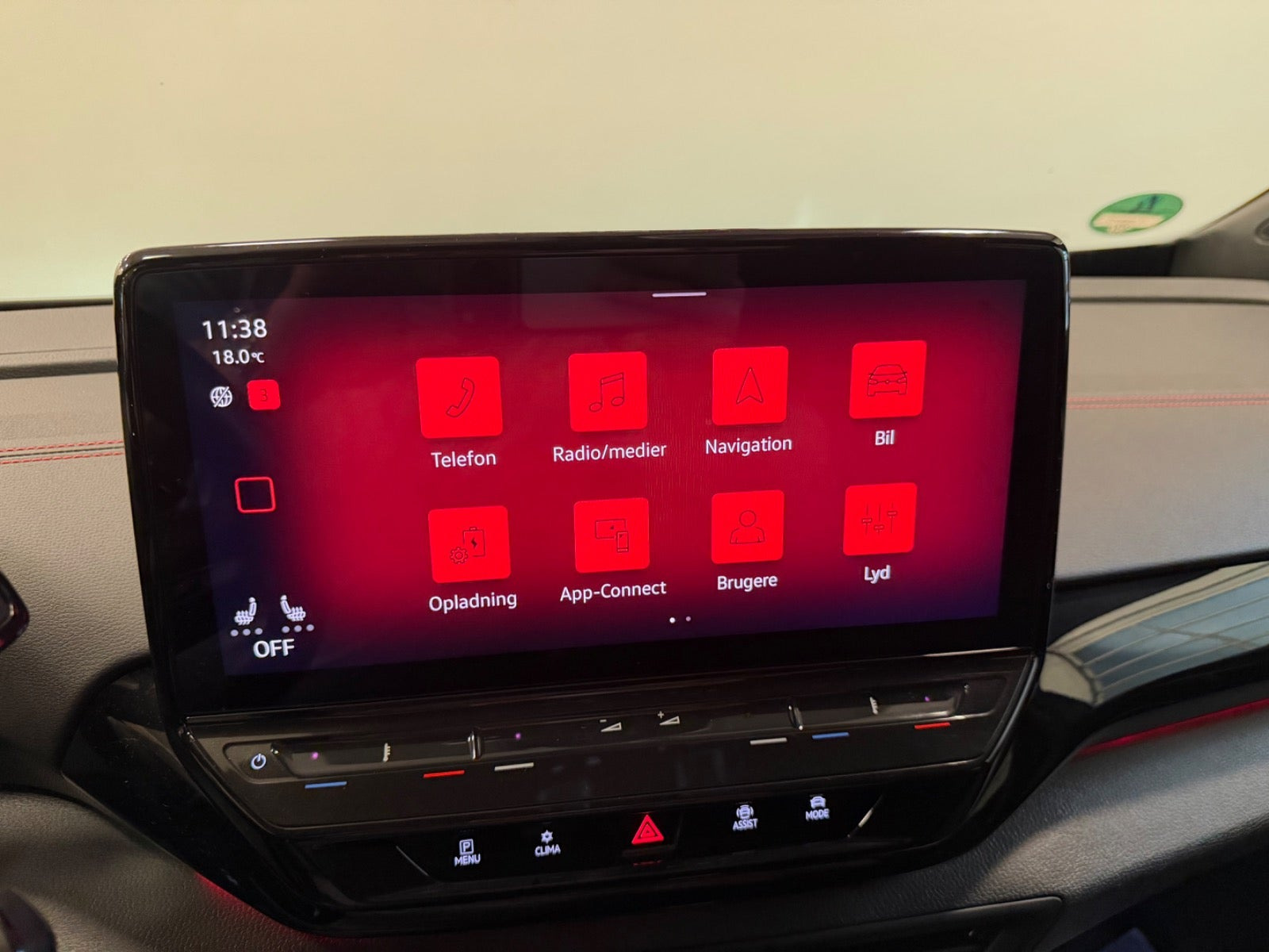 Grå VW ID.4 fra 2023