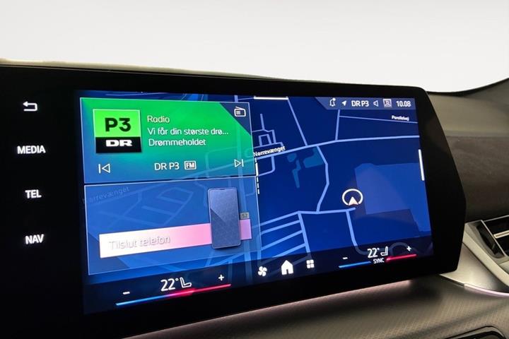 Grå BMW iX2 fra 2025