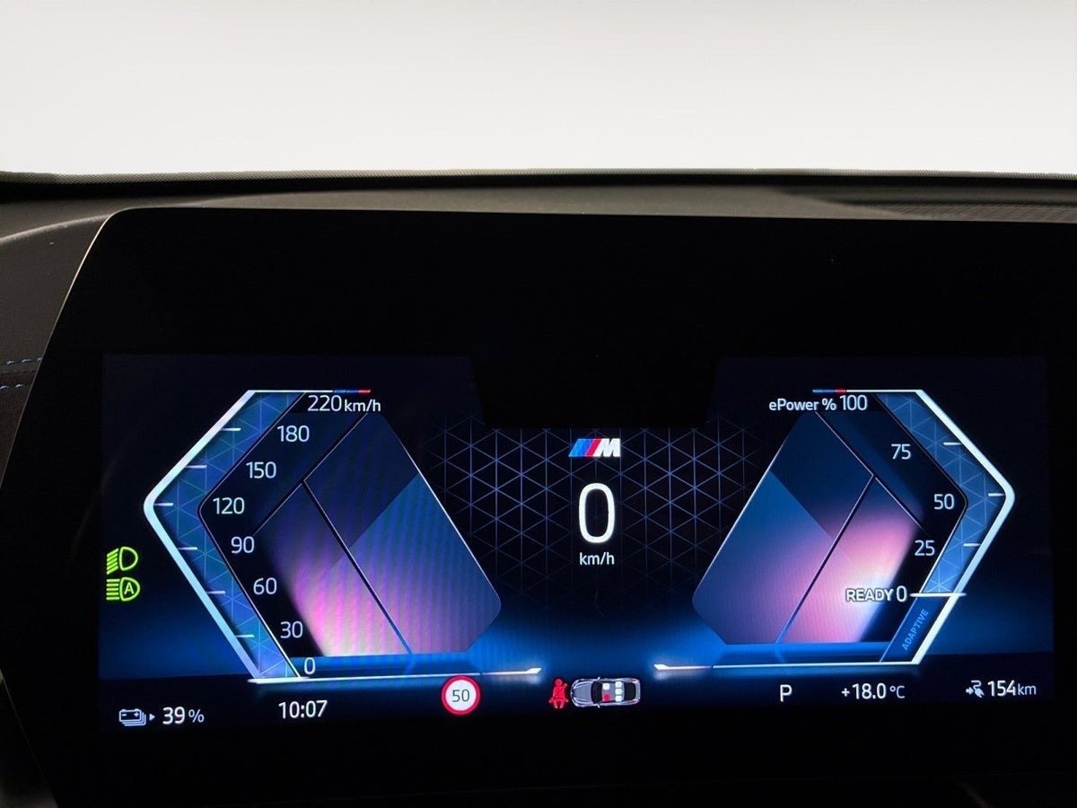 Grå BMW iX2 fra 2025