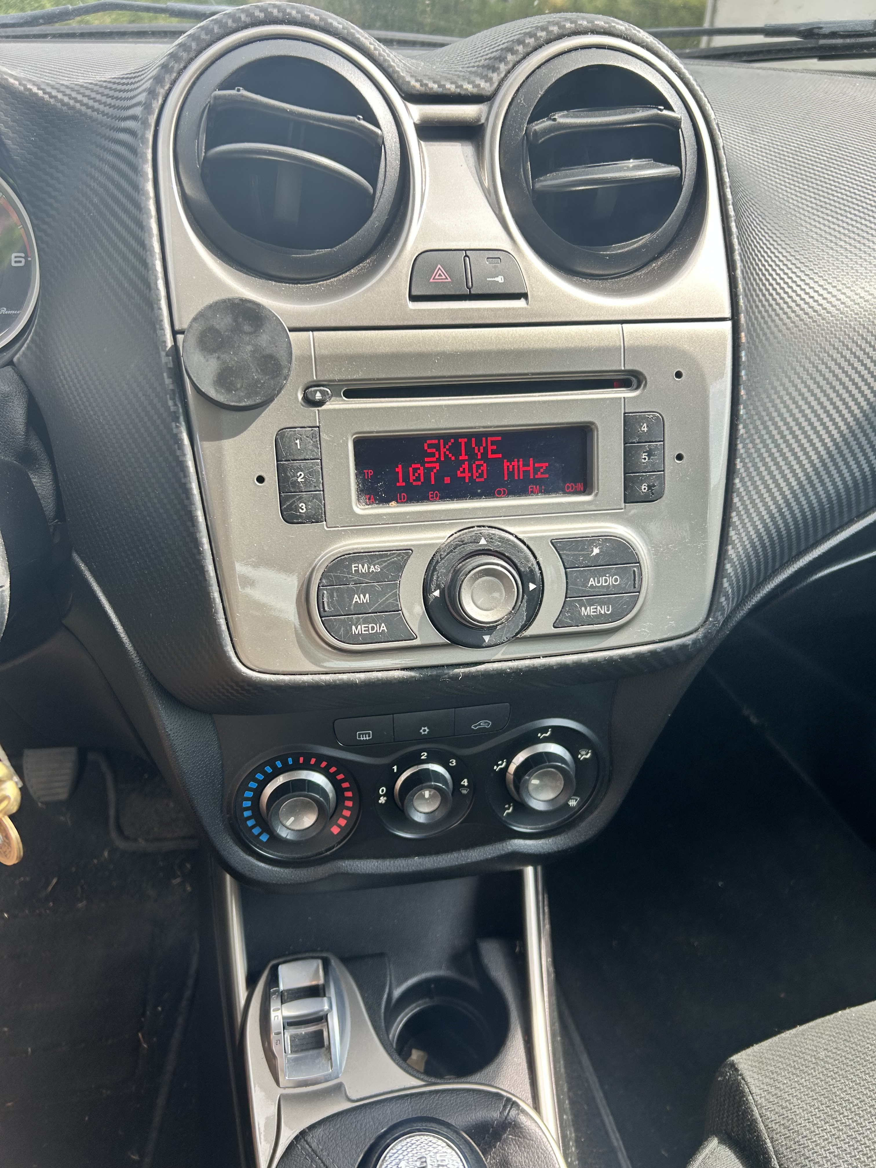 Sort Alfa Romeo MiTo fra 2010