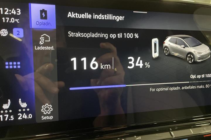 Grøn VW ID.3 fra 2024