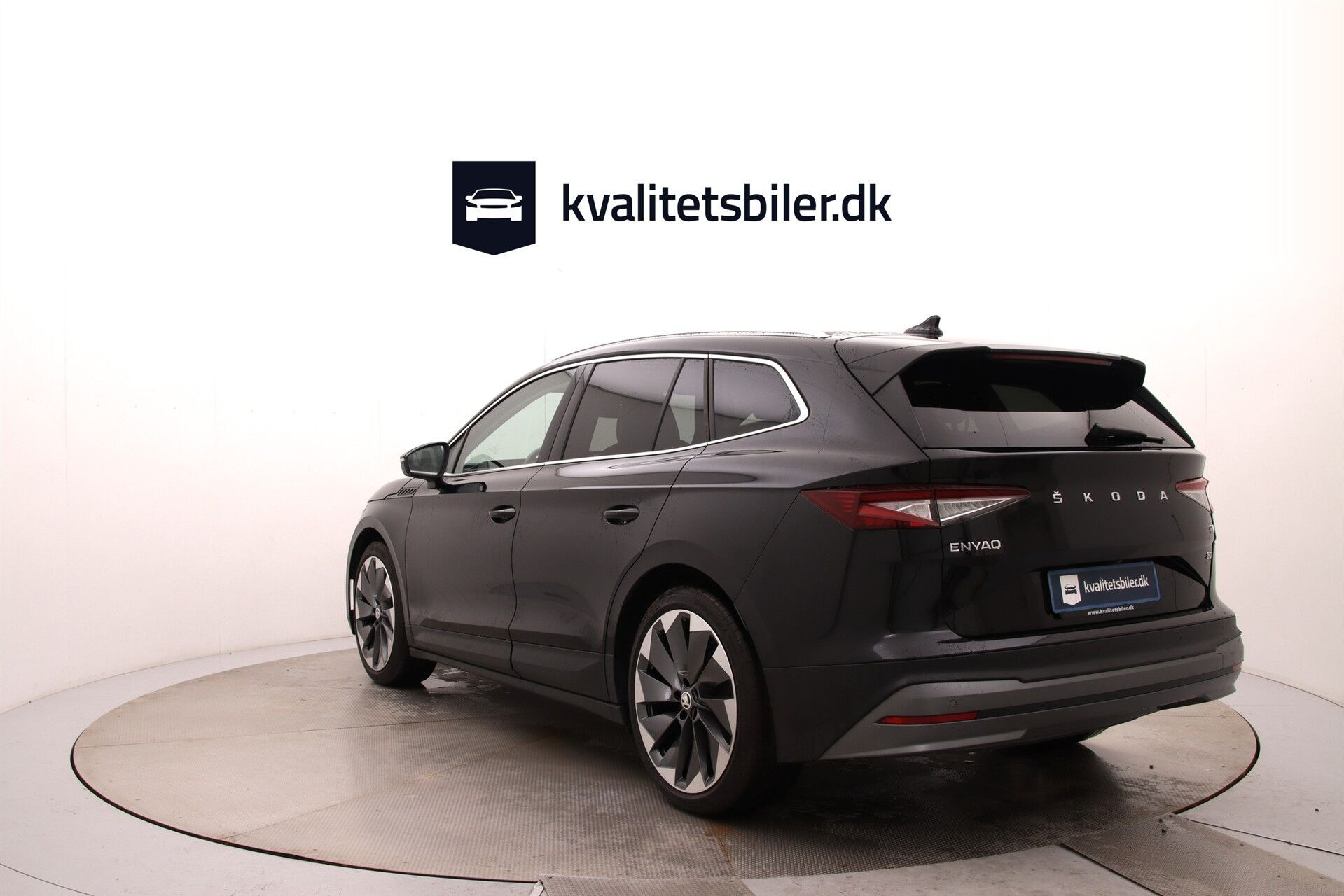 Sort Skoda Enyaq fra 2023