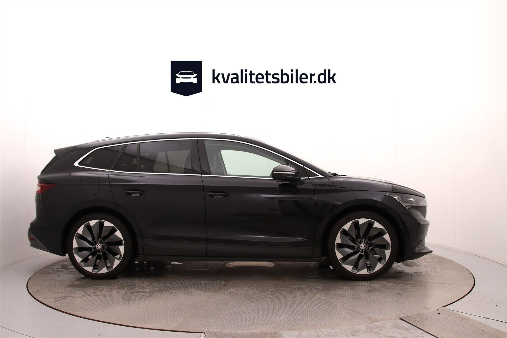 Sort Skoda Enyaq fra 2023