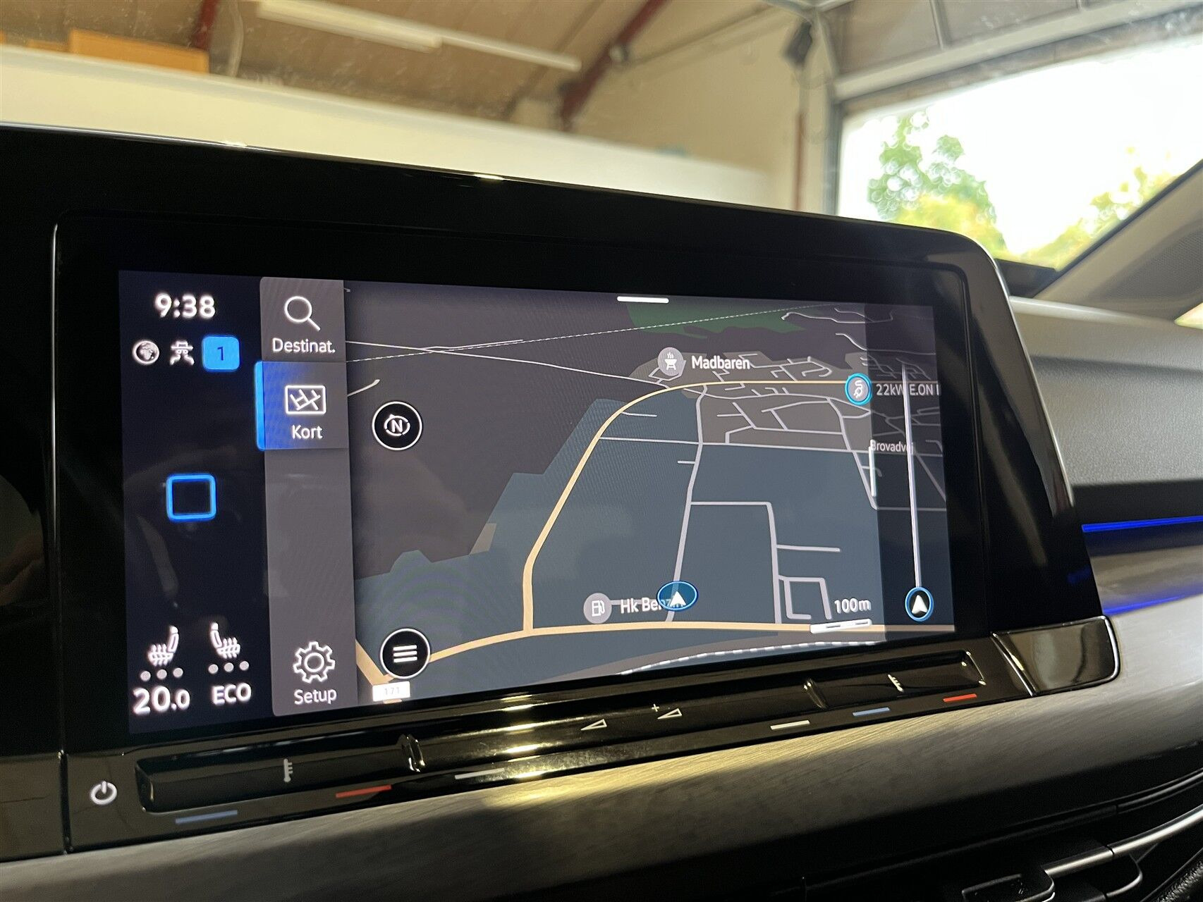 Sort VW Golf fra 2020