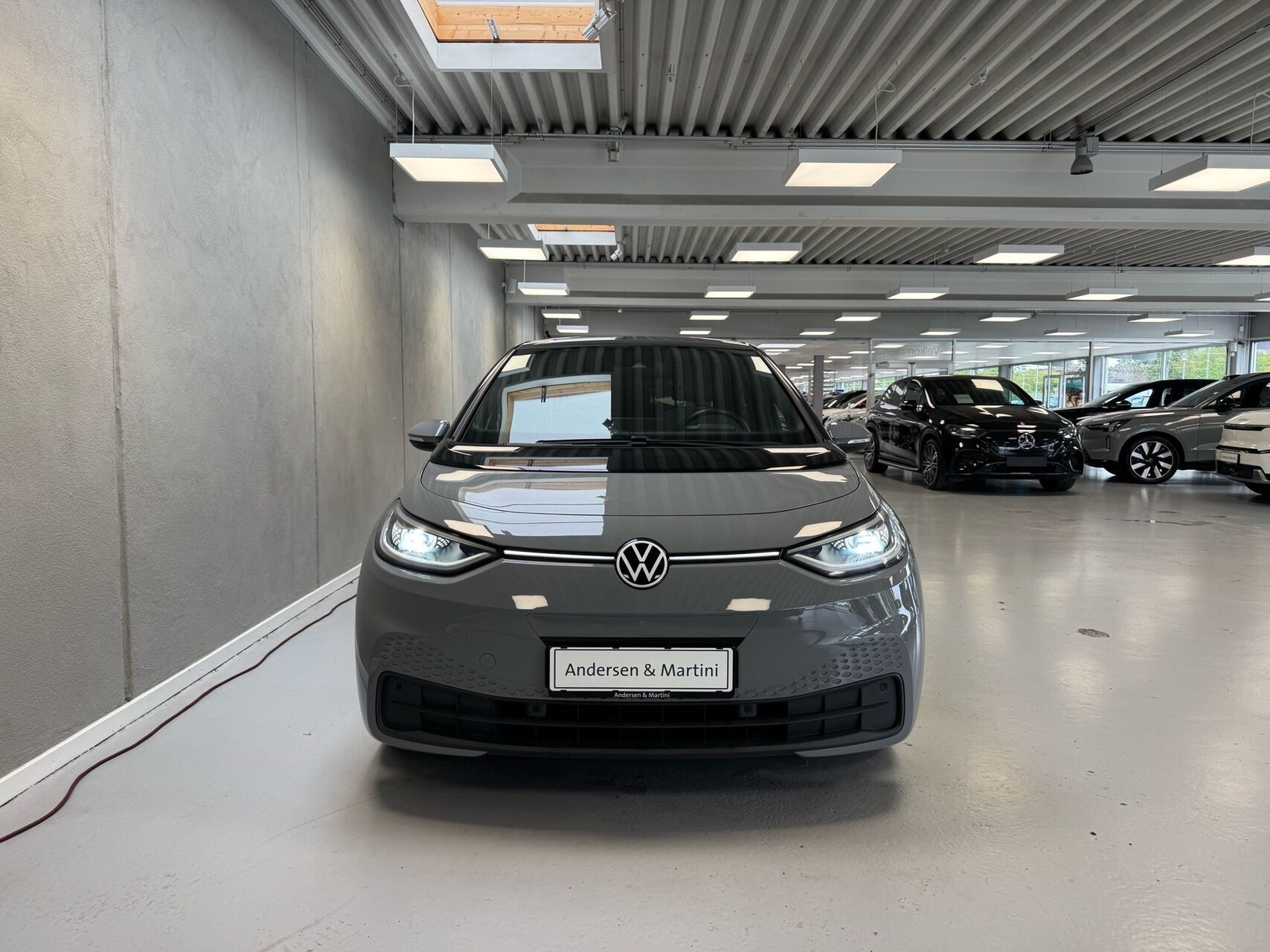 Grå VW ID.3 fra 2021