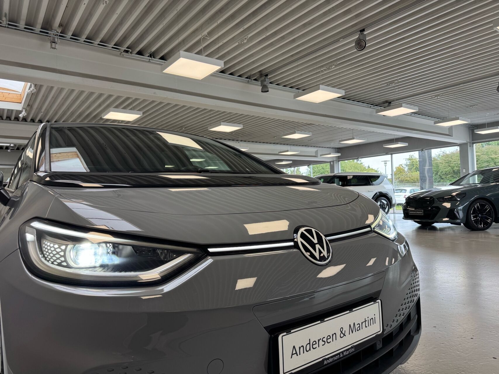 Grå VW ID.3 fra 2021