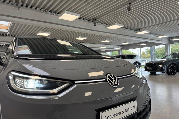 Grå VW ID.3 fra 2021