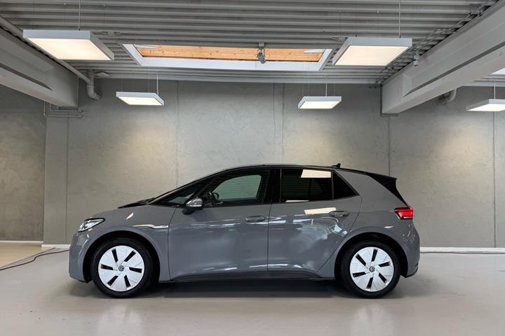 Grå VW ID.3 fra 2021