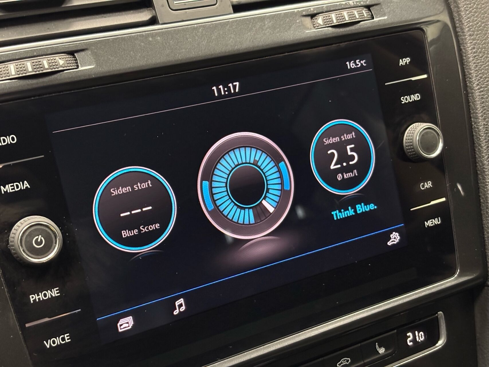 Sort VW Golf fra 2018