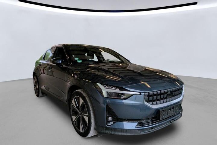 Blå Polestar 2 fra 2023