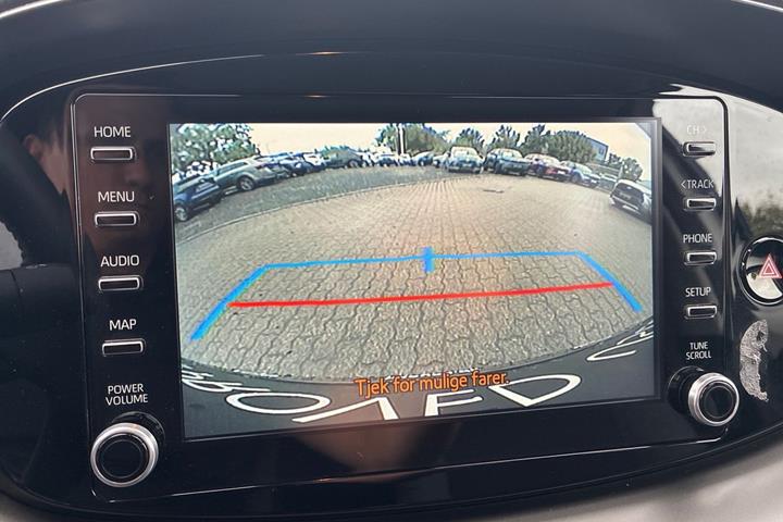 Hvid Toyota Aygo X fra 2023