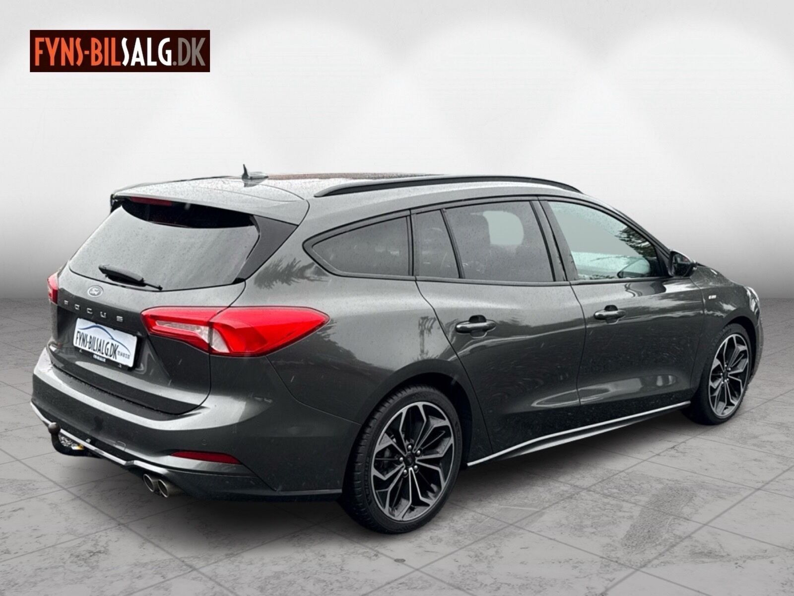 Sort Ford Focus fra 2019