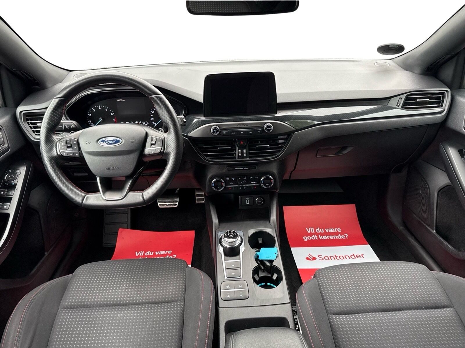 Sort Ford Focus fra 2019