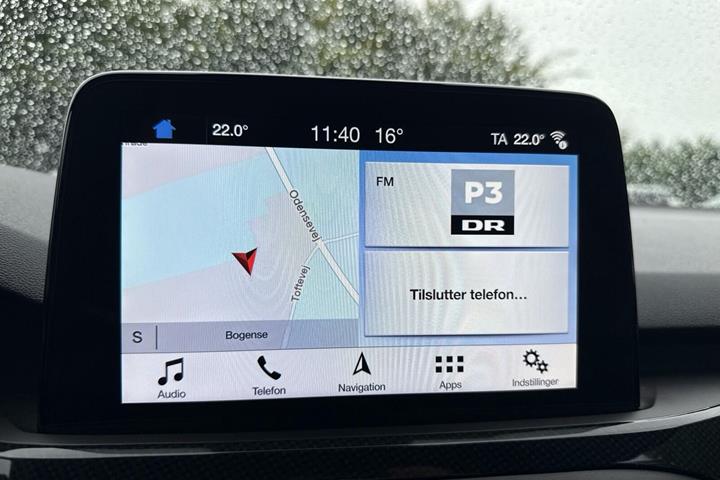 Sort Ford Focus fra 2019