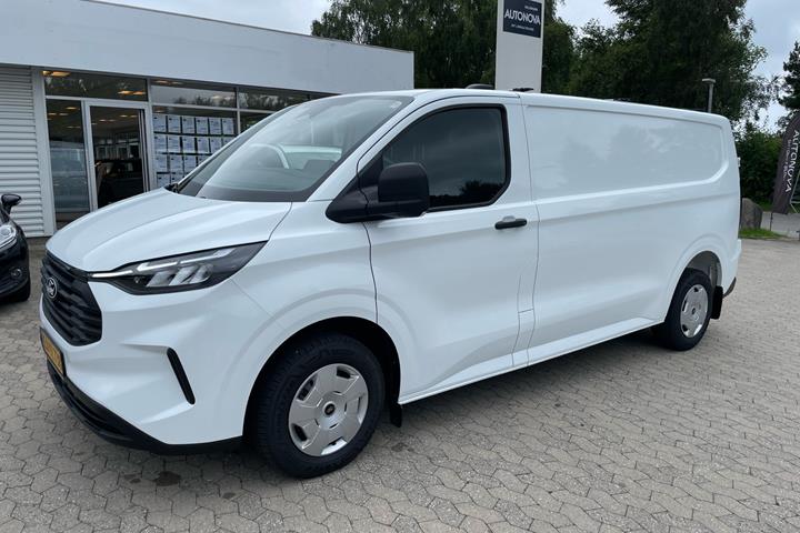 Hvid Ford Transit Custom fra 2024