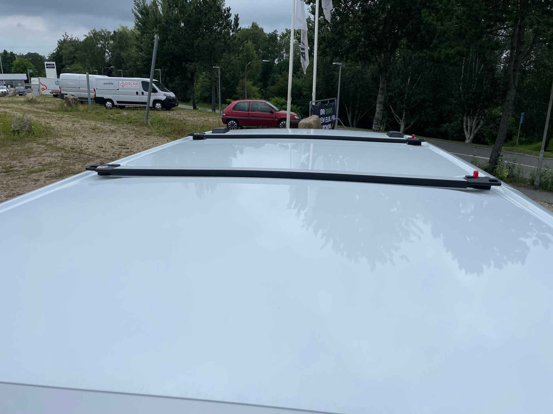 Hvid Ford Transit Custom fra 2024