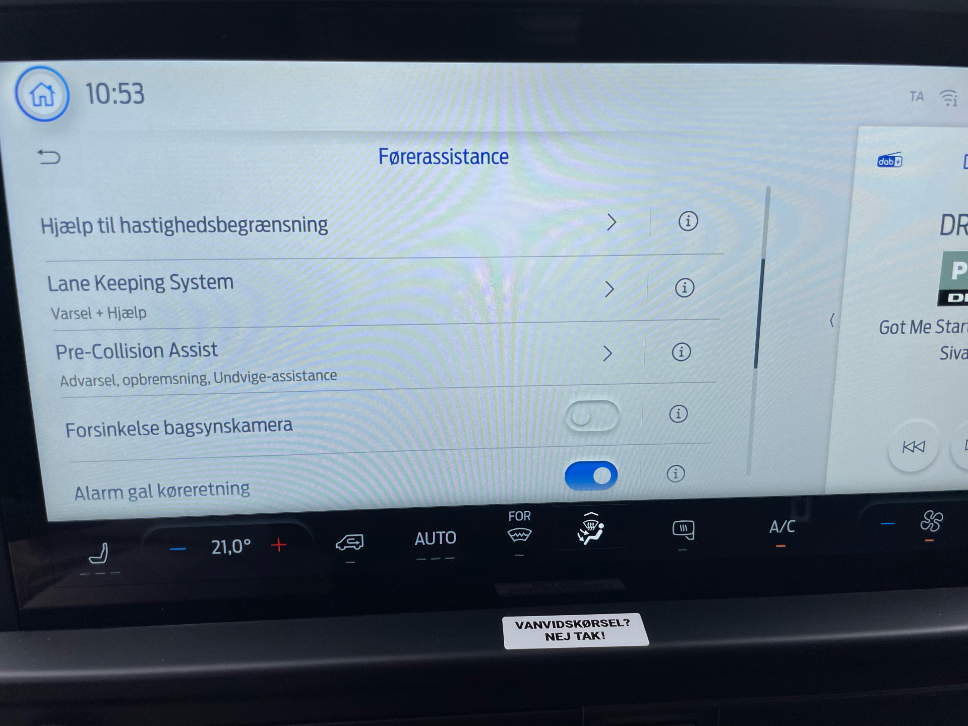 Hvid Ford Transit Custom fra 2024