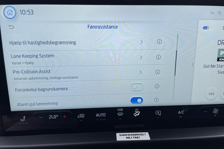 Hvid Ford Transit Custom fra 2024