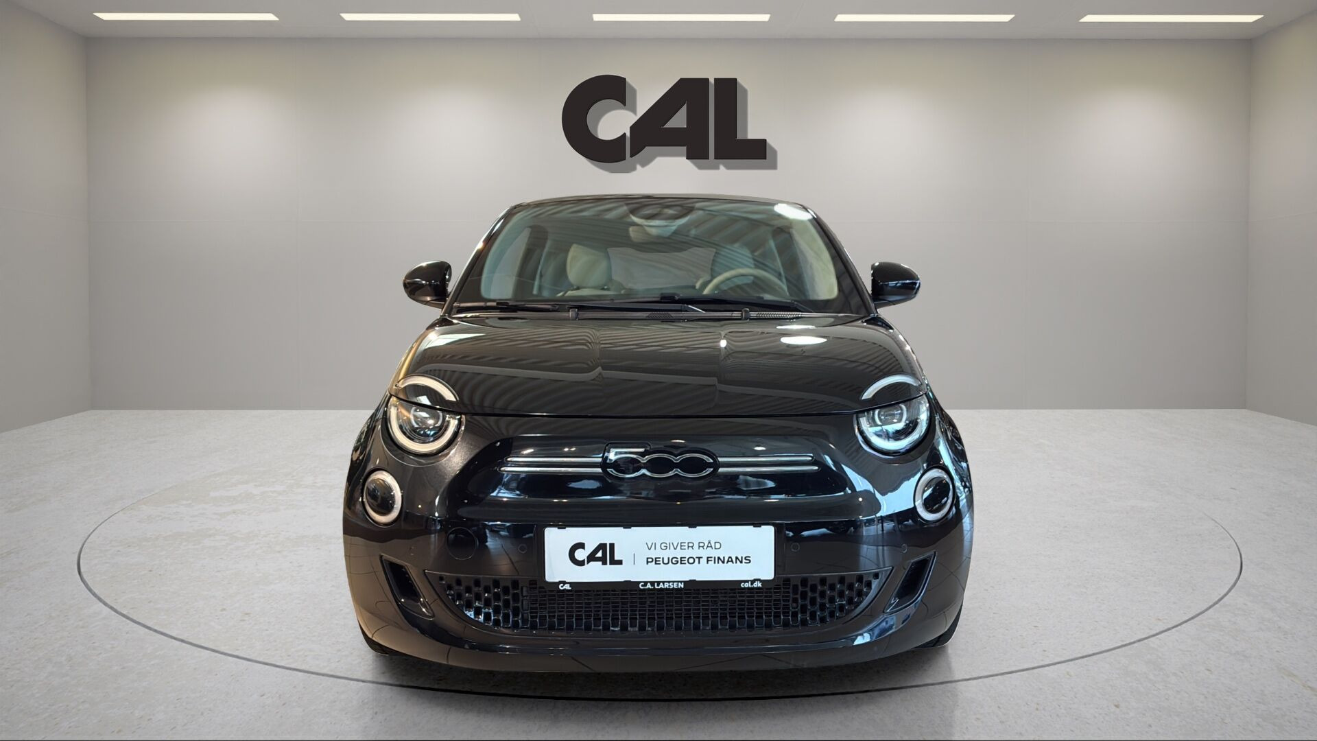 Sort Fiat 500e fra 2024