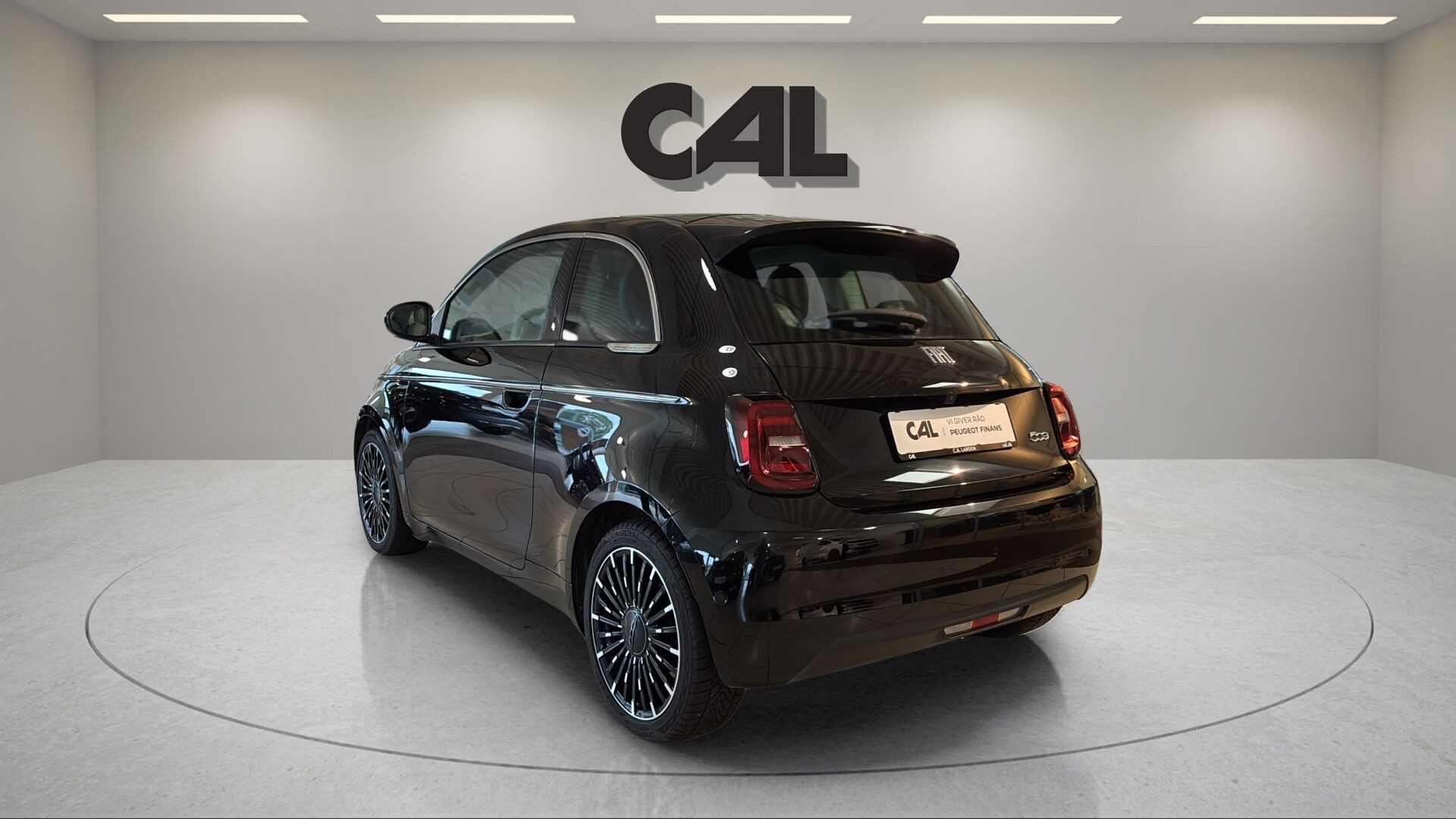 Sort Fiat 500e fra 2024