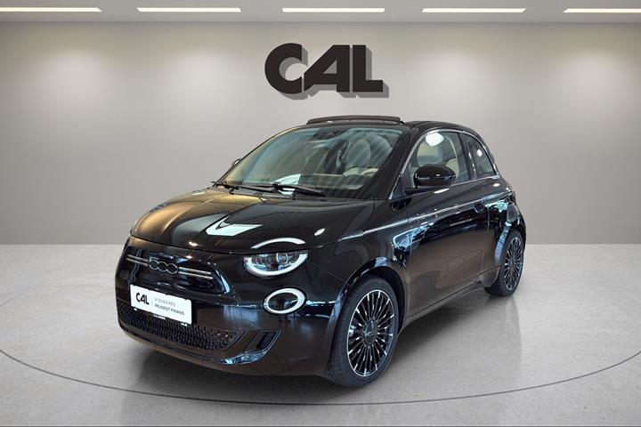 Sort Fiat 500e fra 2024