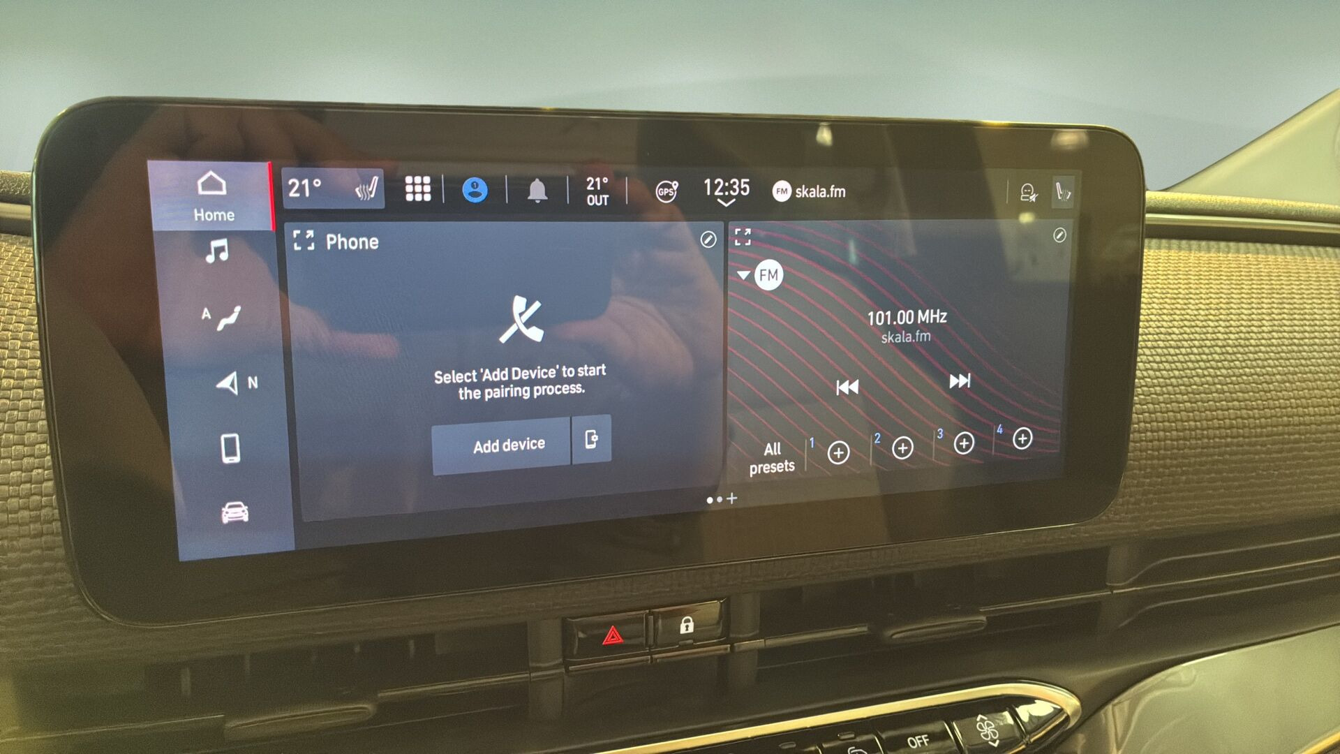 Sort Fiat 500e fra 2024