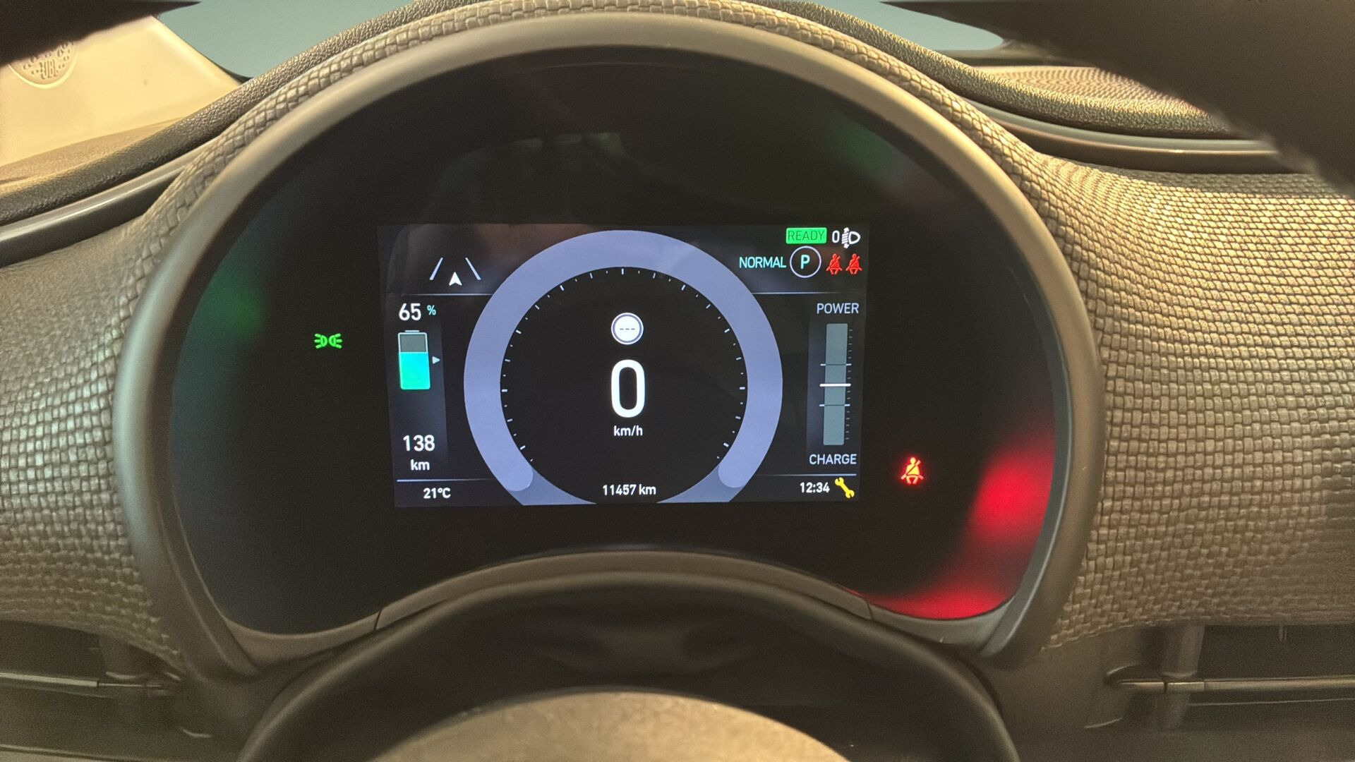 Sort Fiat 500e fra 2024