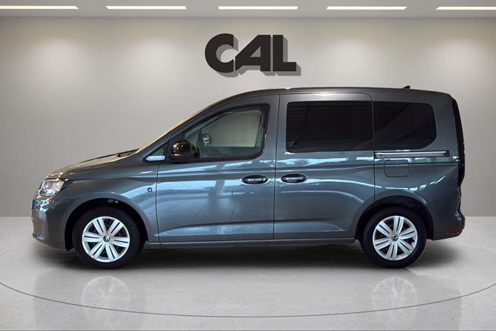 Grå VW Caddy fra 2021