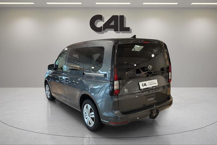 Grå VW Caddy fra 2021
