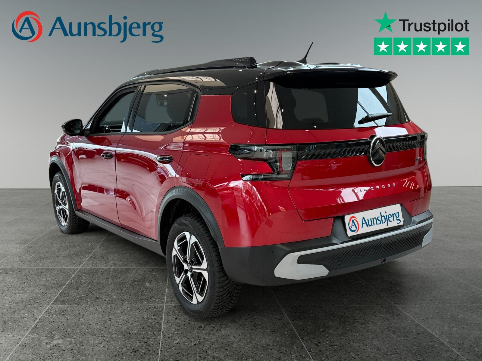 Rød Citroën e-C3 Aircross fra 2025