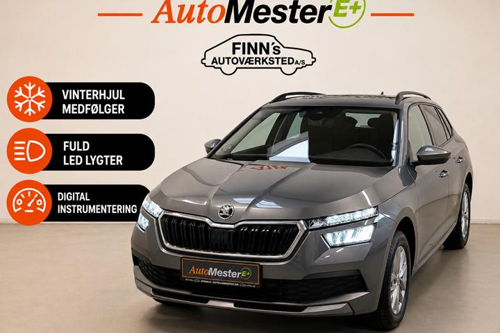 Grå Skoda Kamiq fra 2023
