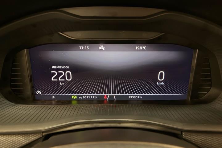 Grå Skoda Kamiq fra 2023