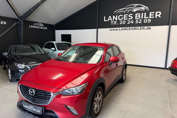 Rød Mazda CX-3 fra 2015