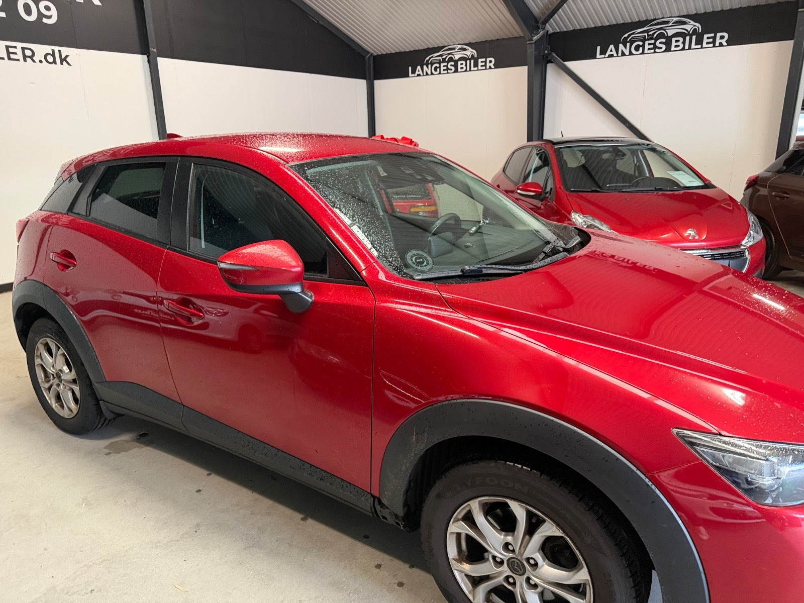 Rød Mazda CX-3 fra 2015