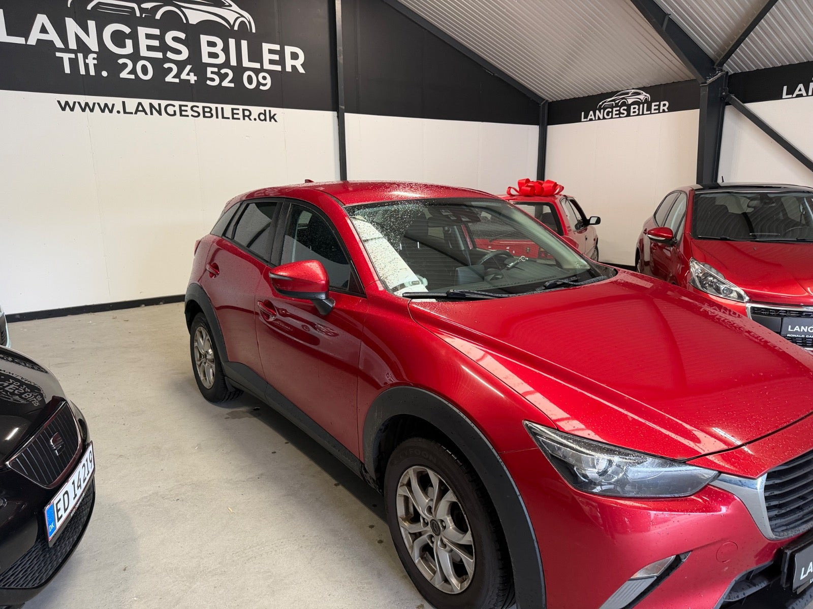 Rød Mazda CX-3 fra 2015