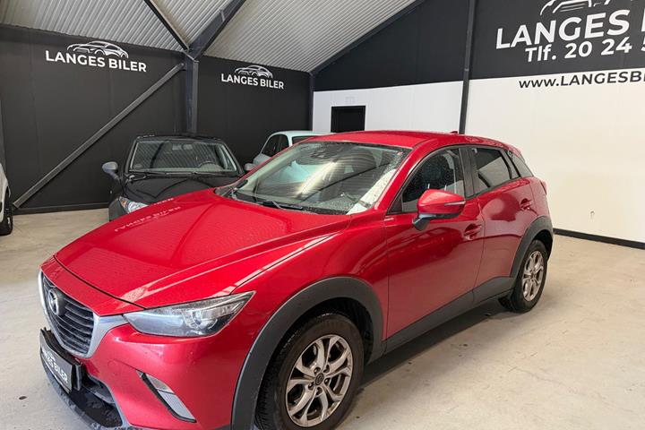 Rød Mazda CX-3 fra 2015